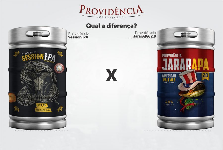 diferença entre a cerveja session ipa e jararapa 20